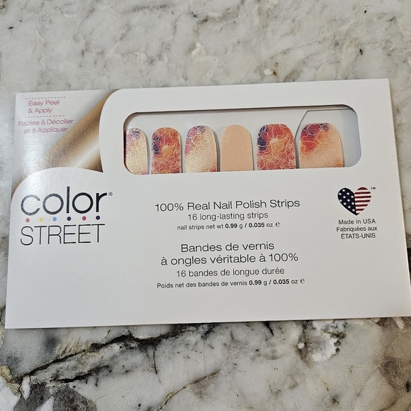 Color Street Other - Color Street Nail Polish Strips-Retired-Poppy That